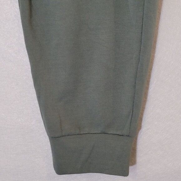 Eddie Bauer Lounge Pants Joggers Women M Olive Green Warm Pull On Stretch - Picture 5 of 11